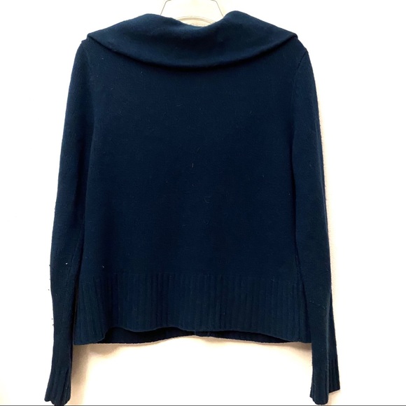 Marina Luna Cardigan with Oversized Collar - Picture 3 of 6